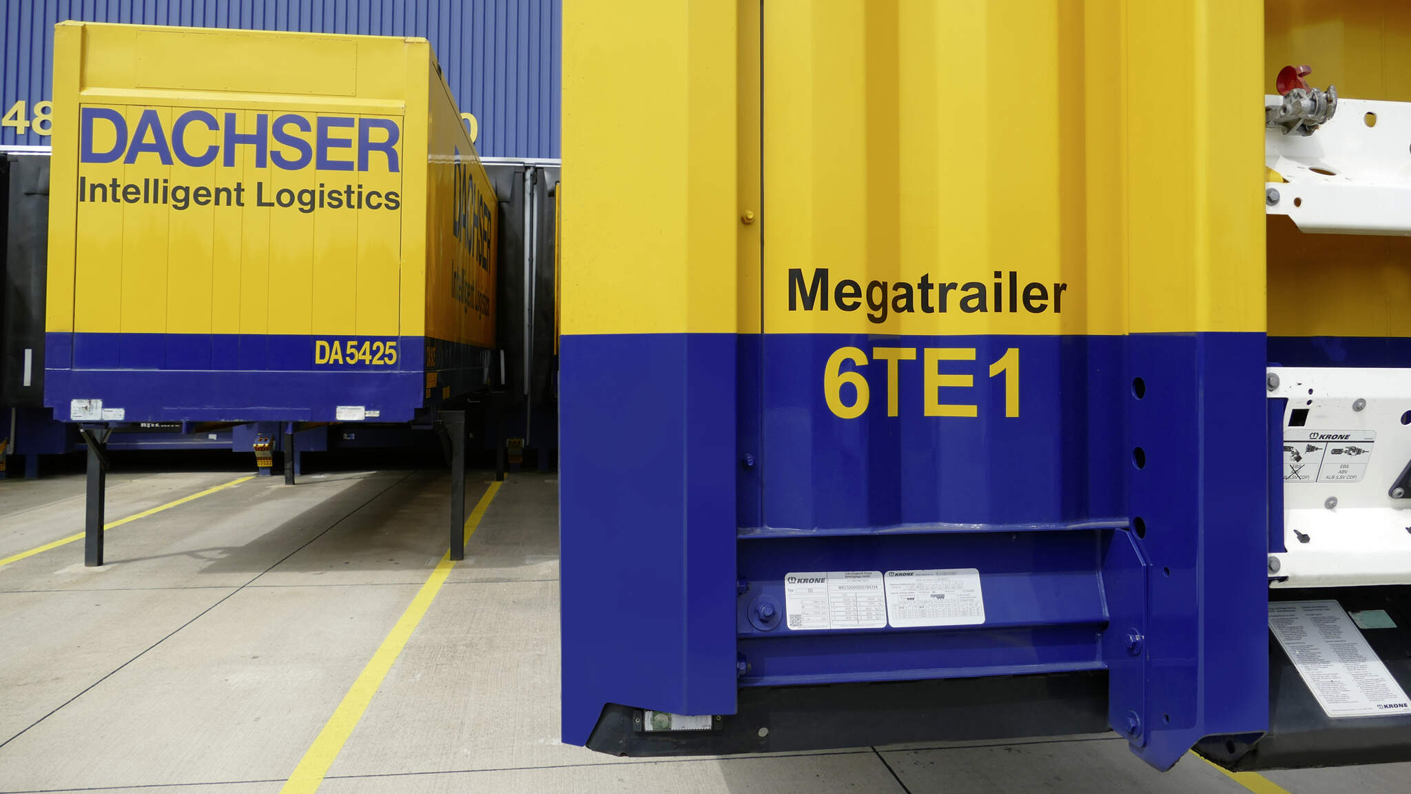 Successiv konvertering av semitrailers inom affärsområdet European Logistics optimerar kapacitetsutnyttjandet och minskar samtidigt transporternas klimatavtryck.