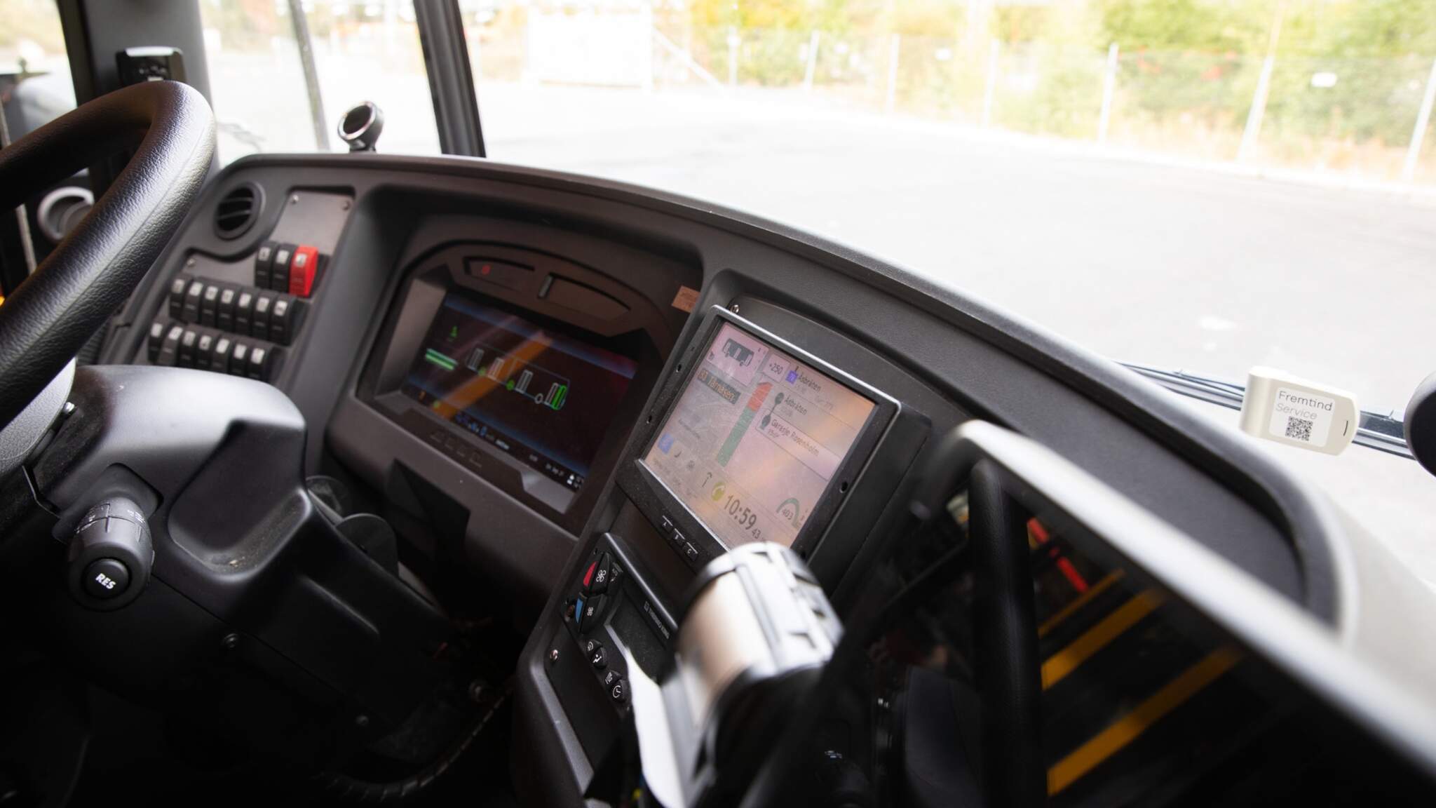 Consat Telematics l&ouml;sningar ger f&ouml;rare och operat&ouml;rer tillg&aring;ng till information och fordonsdata i realtid – en viktig del av en smartare och mer effektiv kollektivtrafik.