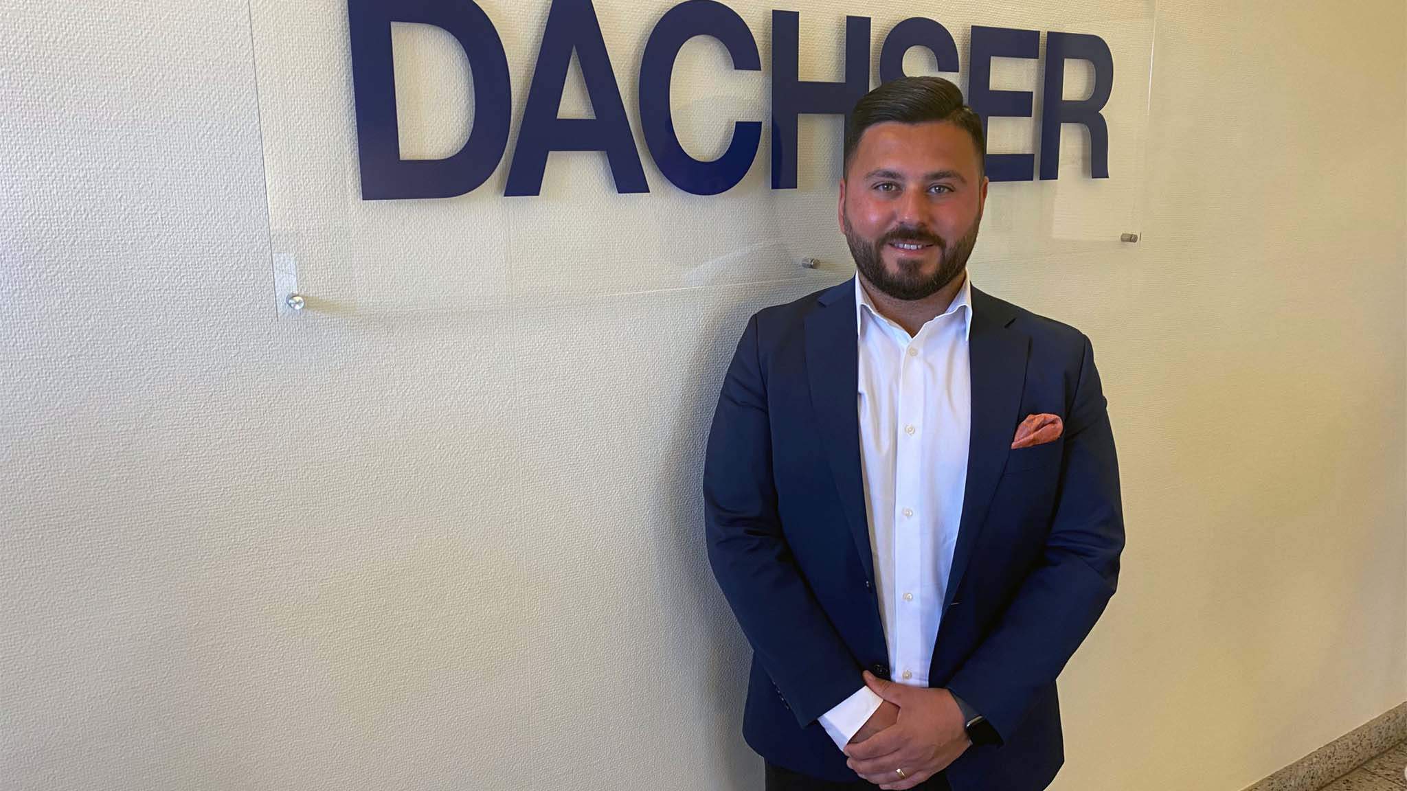 Martin Ishak, Sales Manager för DACHSERs filial i Jönköping.
