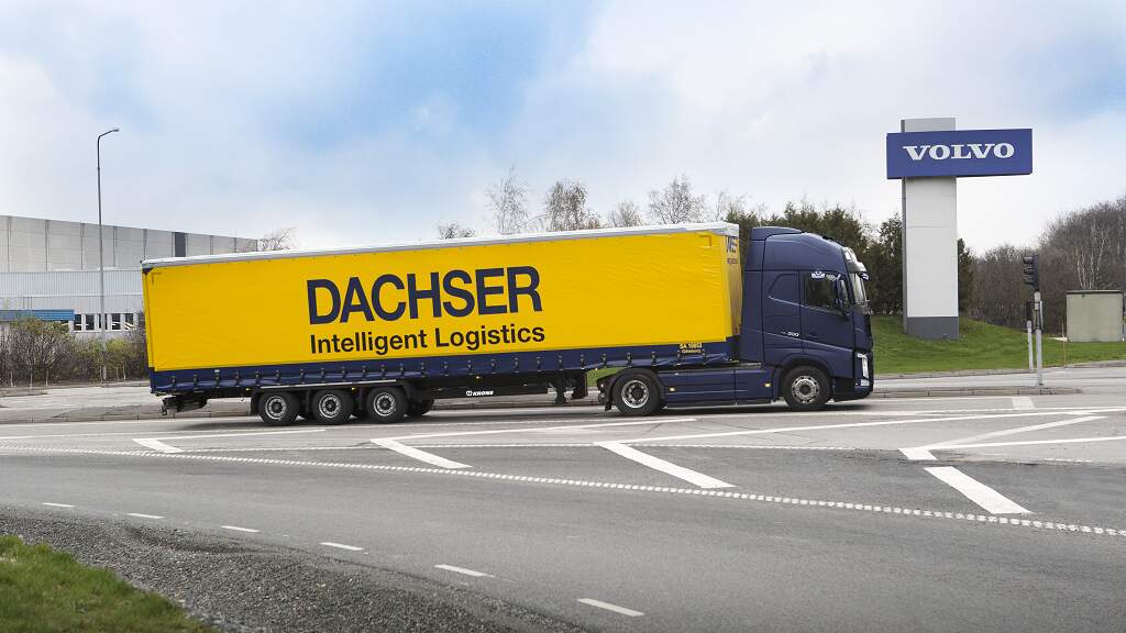 Framöver kommer DACHSER att köra en shuttle mellan Volvo Cars och DACHSER 6 gånger per dag.